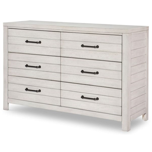 Legacy Classic Kids Summer Camp 08331100 Causal Contemporary 6Drawer Dresser EFO Furniture